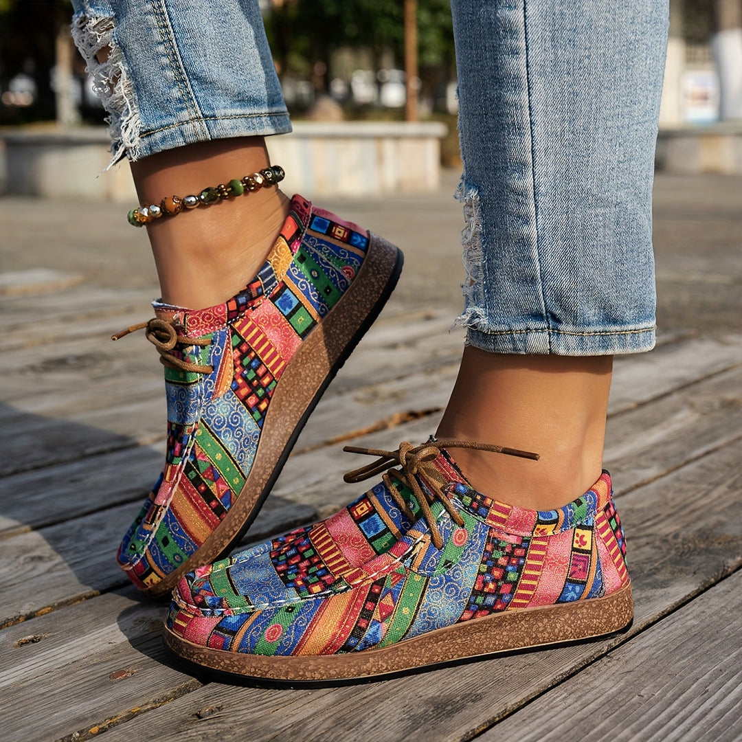 Sneakers Uomo Patchwork Comode Stile Casual