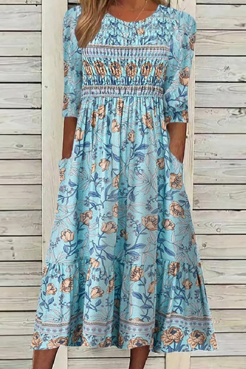 Vestito Donna Leggero Fluttuante Stile Primavera Estate - Vesarelli