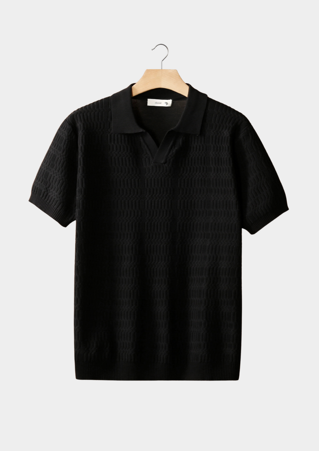 Polo Uomo Cotone Senza Bottoni Stile Estivo - Vesarelli