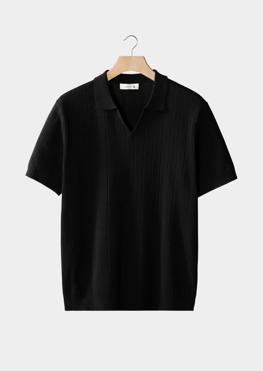 Polo Uomo Maglia a Coste Collo Aperto Estiva - Vesarelli