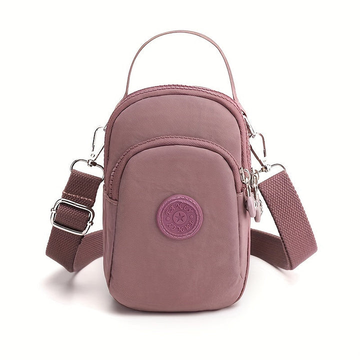 Borsa Tracolla Donna in Nylon Minimalista Compatta - Vesarelli