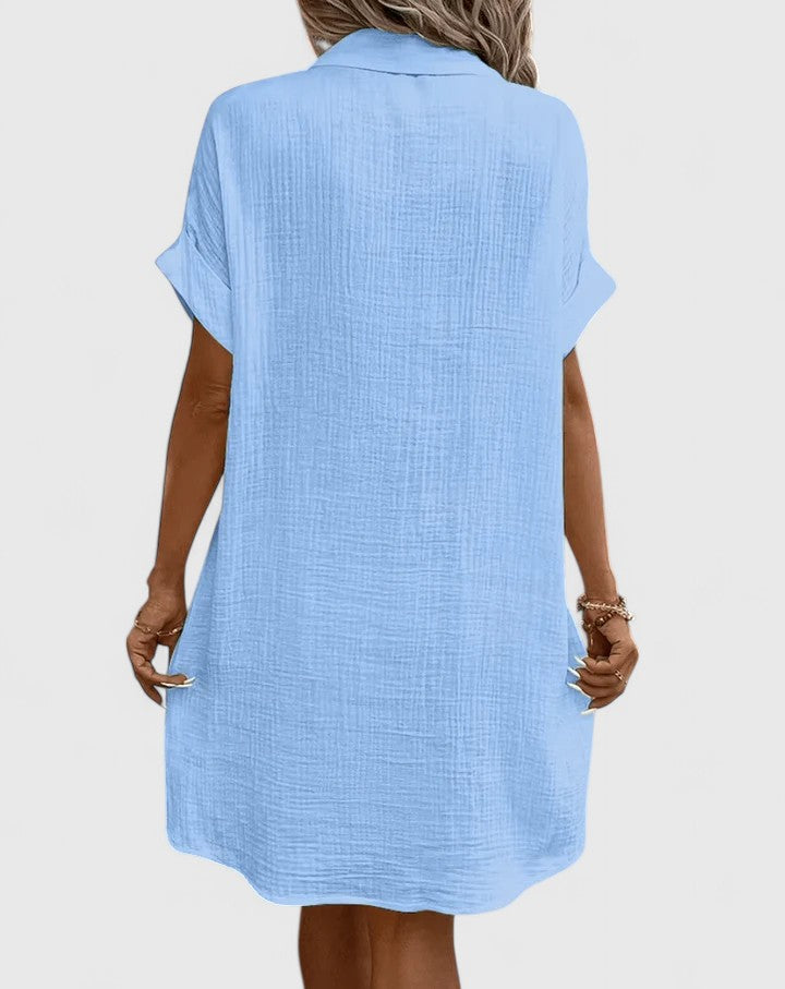 Abito Midi Donna Design Ricercato Silhouette Definita