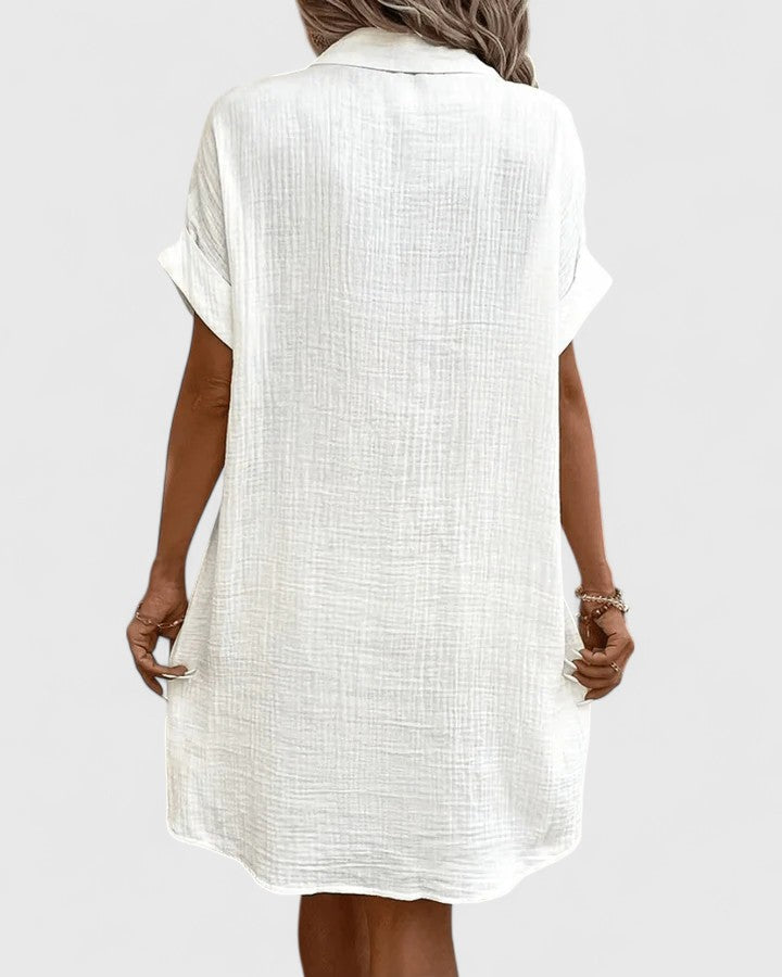 Abito Midi Donna Design Ricercato Silhouette Definita