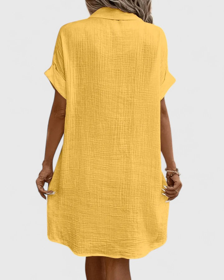 Abito Midi Donna Design Ricercato Silhouette Definita