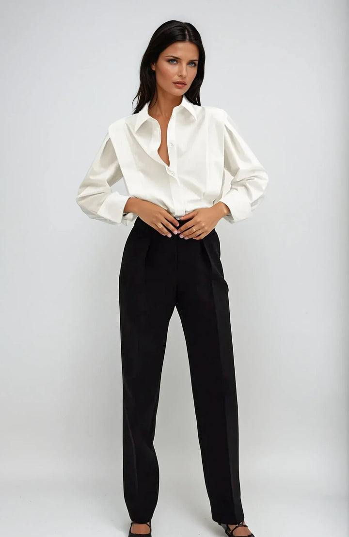 Camicia Donna Bottoni Multipli Vestibilità Classica - Vesarelli