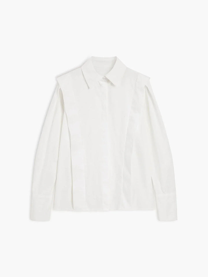 Chemise carrée noire femme en coton léger, avec plusieurs boutons, disponible en plusieurs coloris.