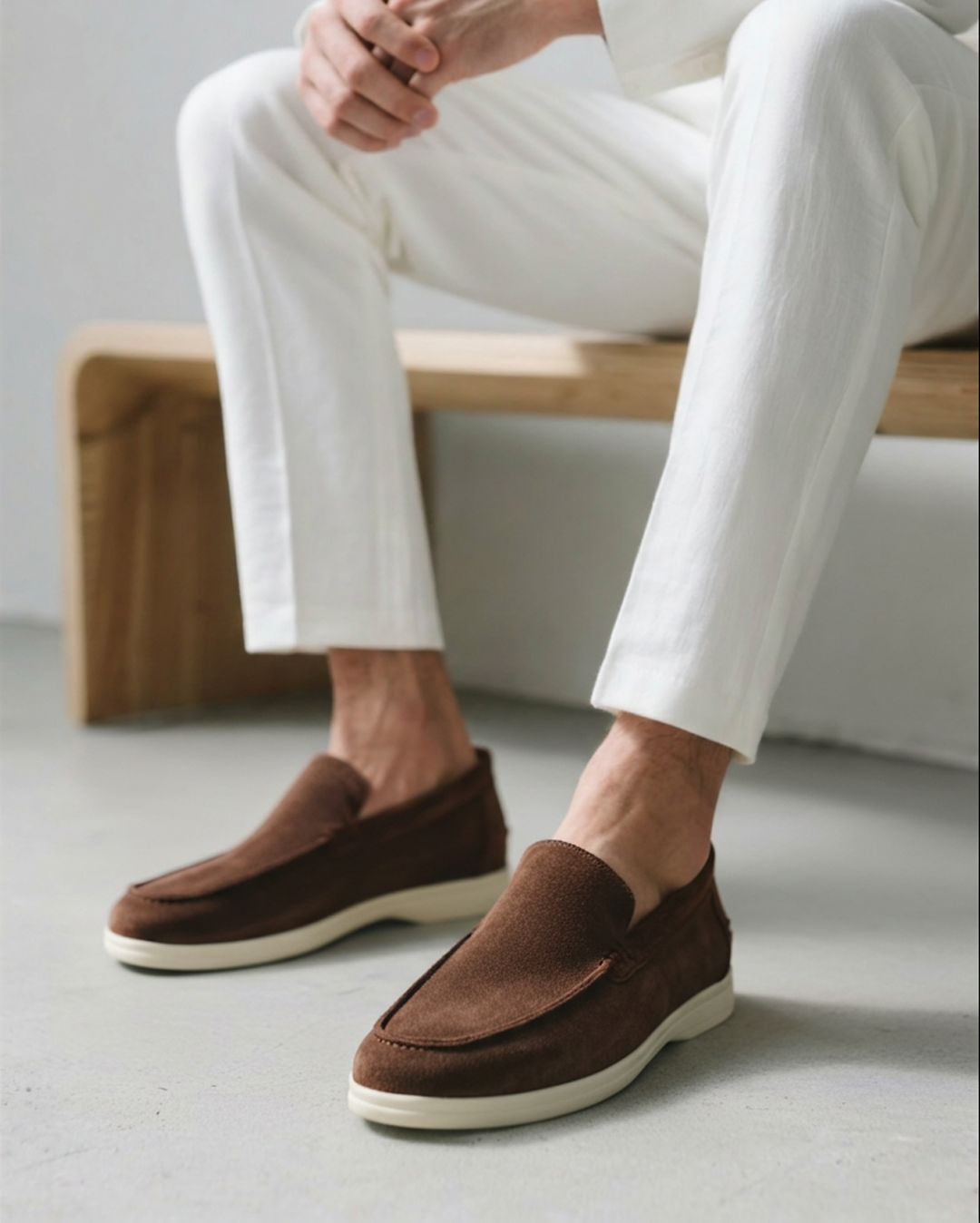 Mocassini Uomo in Suede Comfort Elegante Quotidiano