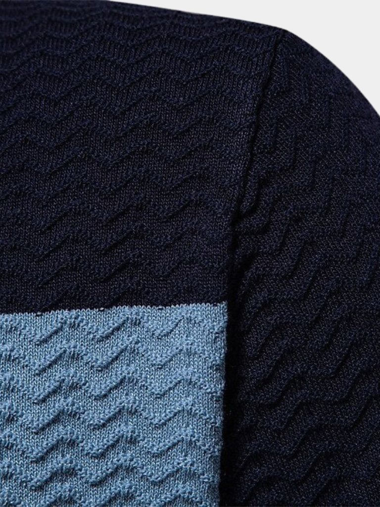 Polo Uomo Cotone Classic Fit con Zip a Un Quarto