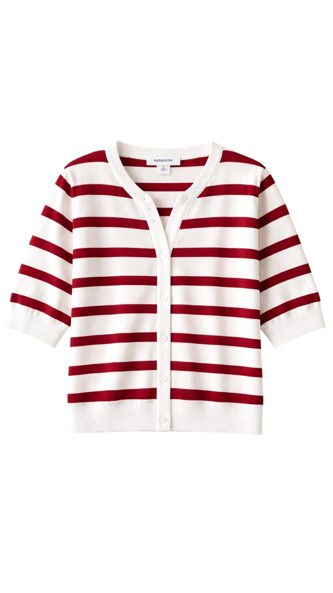 Cardigan Donna Cotone Bottoni Scollatura a V Mezza Stagione