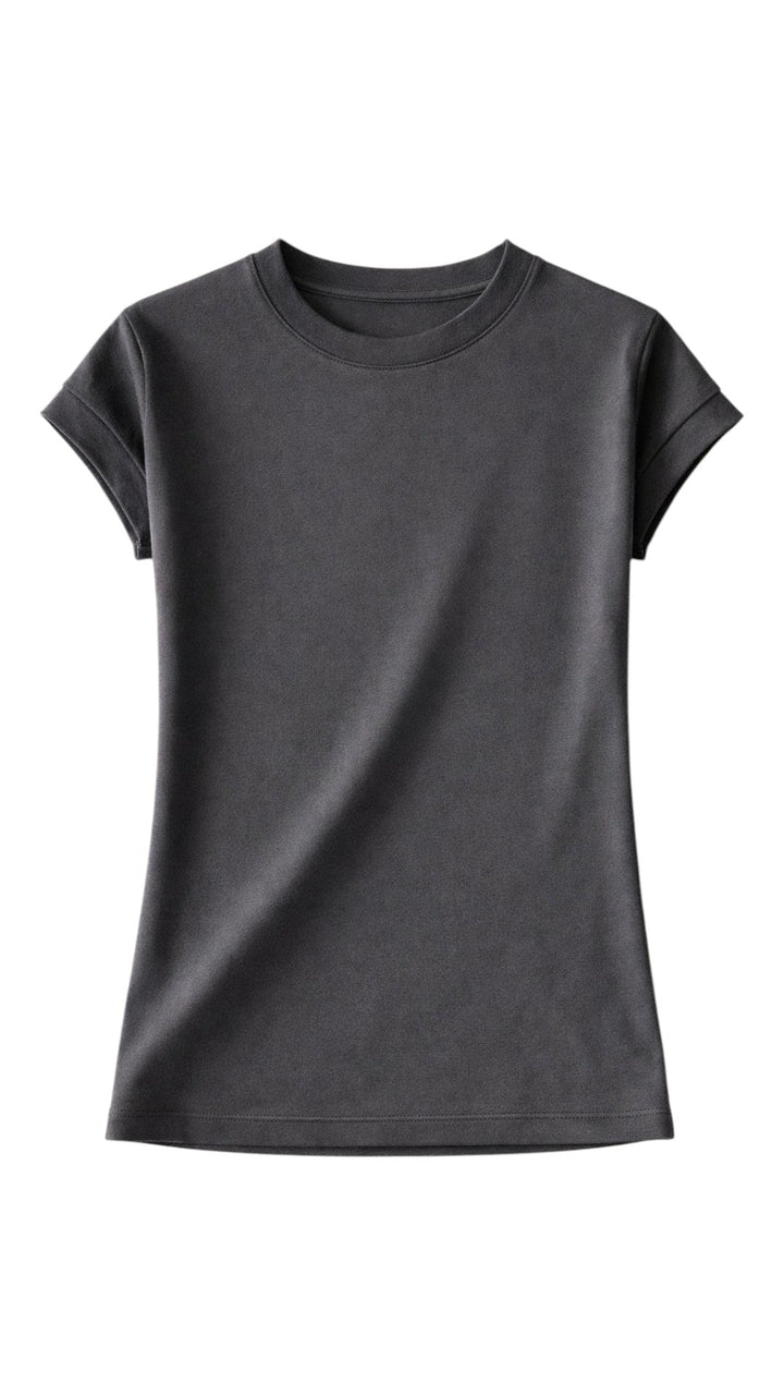 T-shirt Uomo Cotone Mercerizzato Collo O Maniche Corte