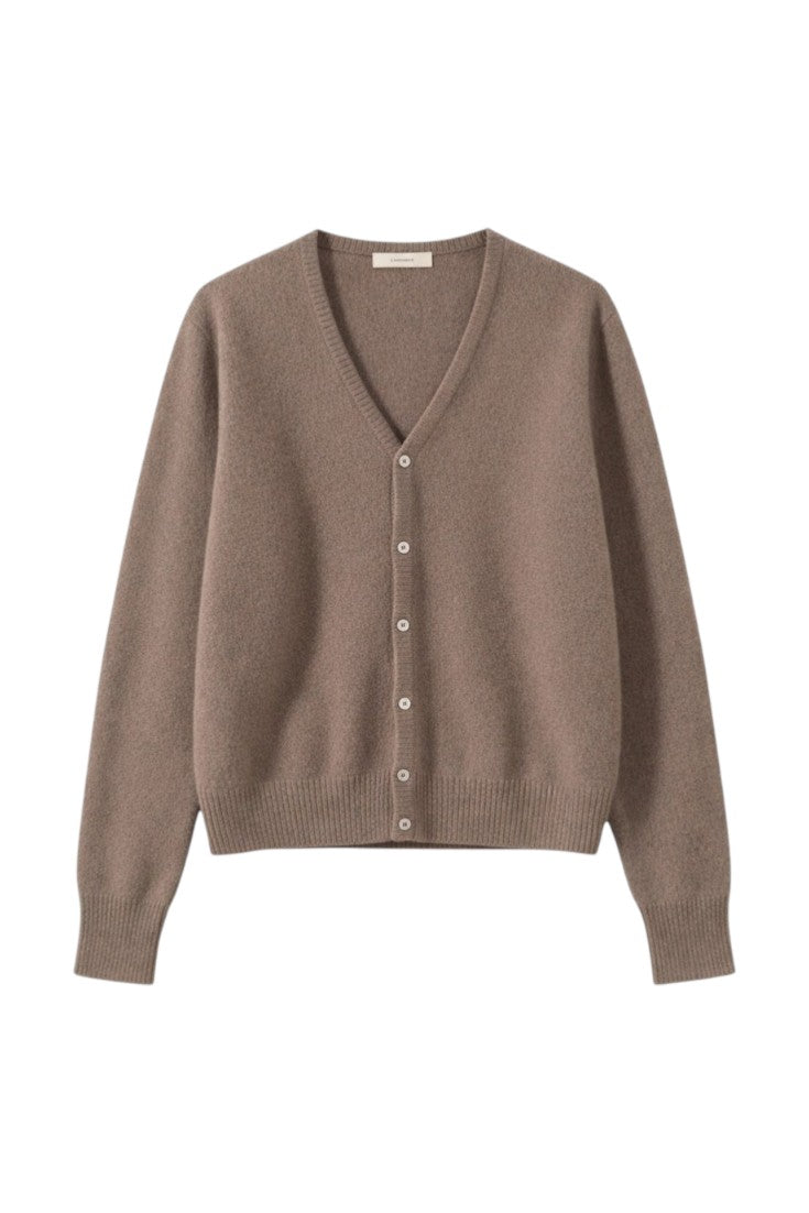 Cardigan Donna in Cashmere Bottoni Scollatura a V - Vesarelli