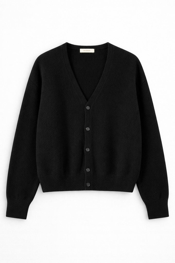 Cardigan Donna in Cashmere Bottoni Scollatura a V