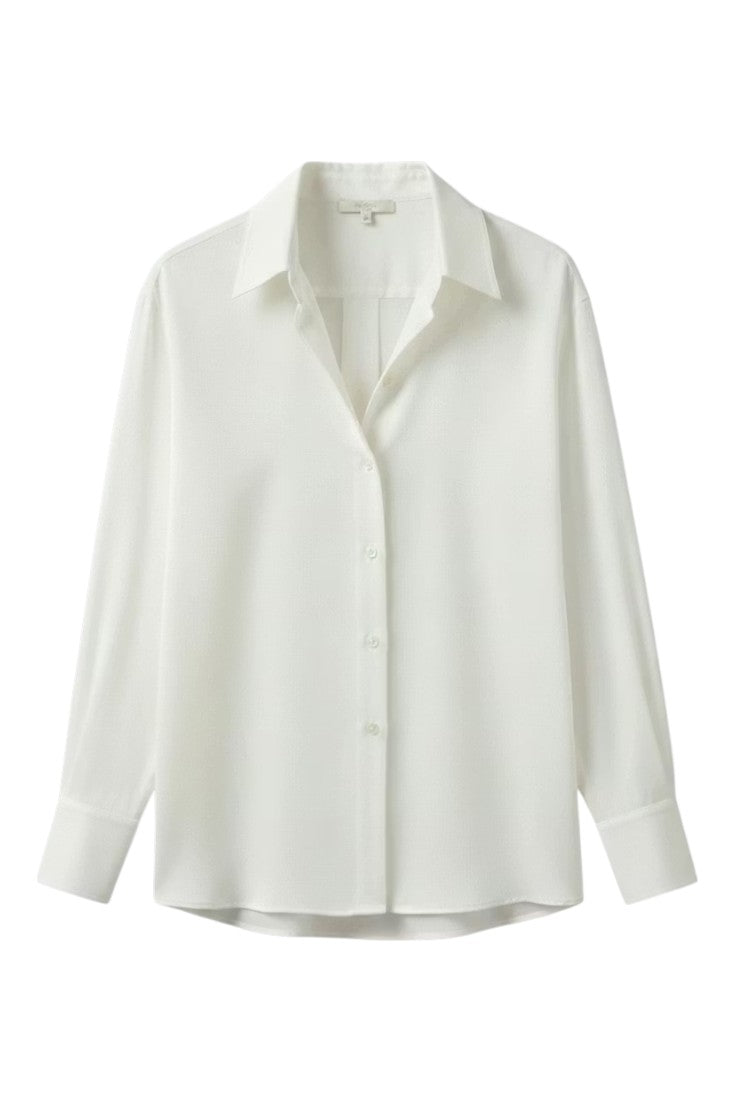 Camicia Uomo Lino Maniche Lunghe Bottoni Classica - Vesarelli