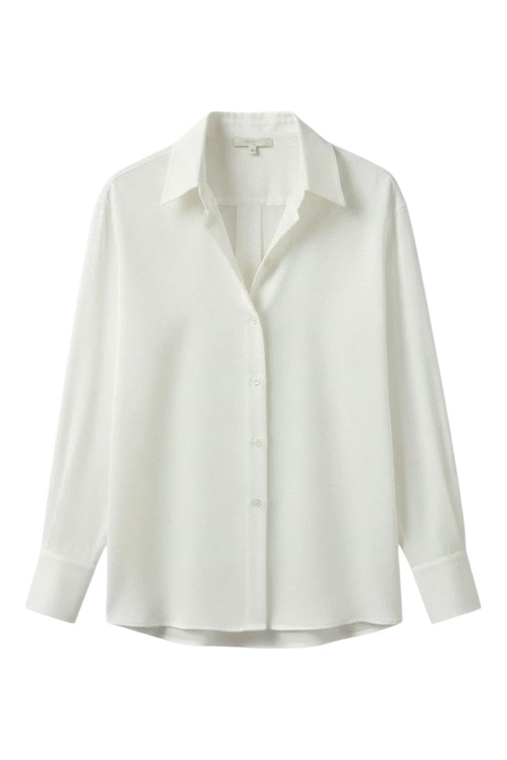 Camicia Uomo Lino Maniche Lunghe Bottoni Classica - Vesarelli