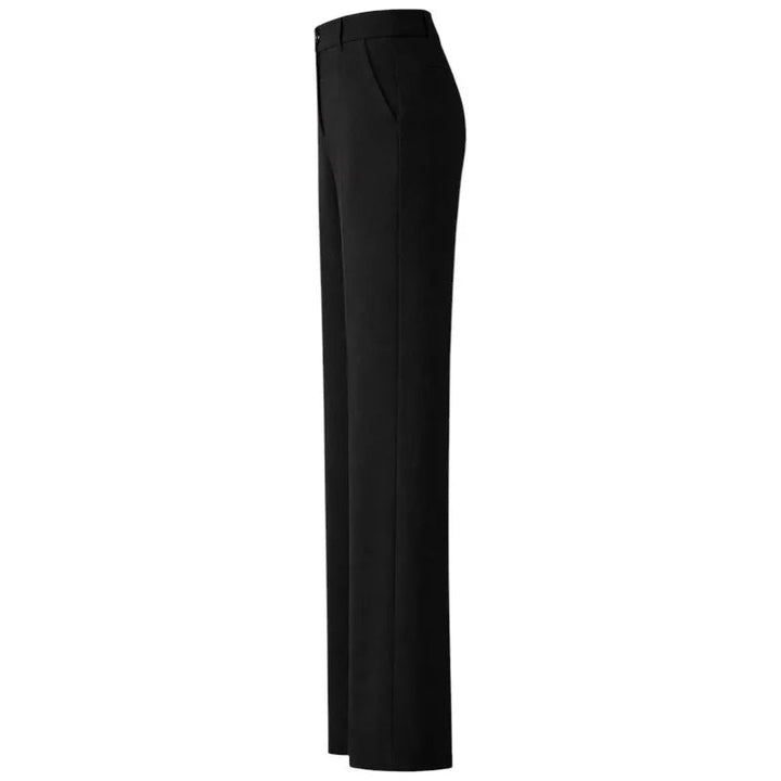 Pantaloni Uomo in Lana Taglio Dritto Vestibilità Regolare