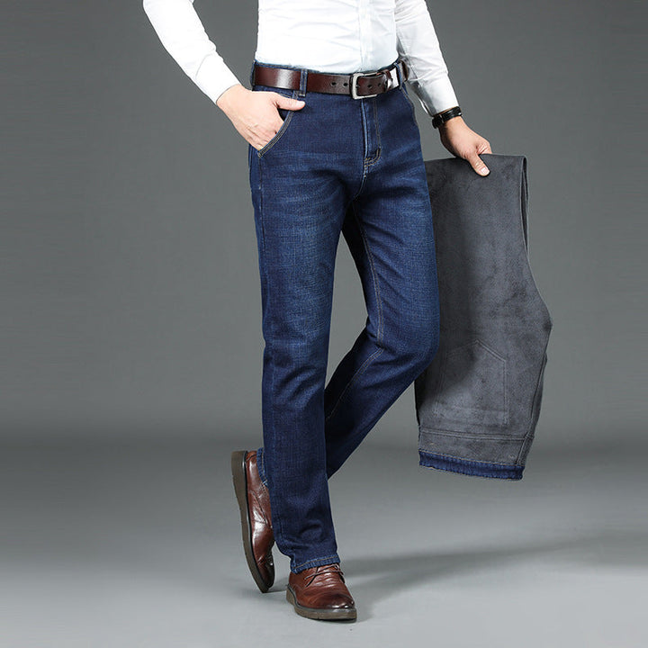 Jeans Uomo Foderati Lana Comfort