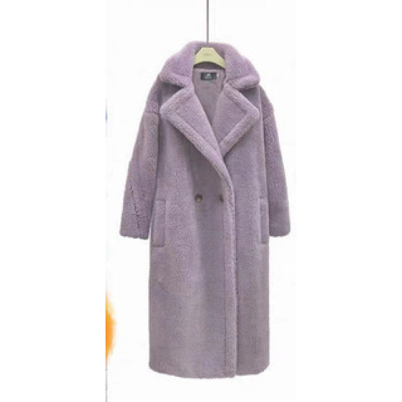 Cappotto Lungo Donna in Pelliccia Sintetica Morbido Elegante - Vesarelli