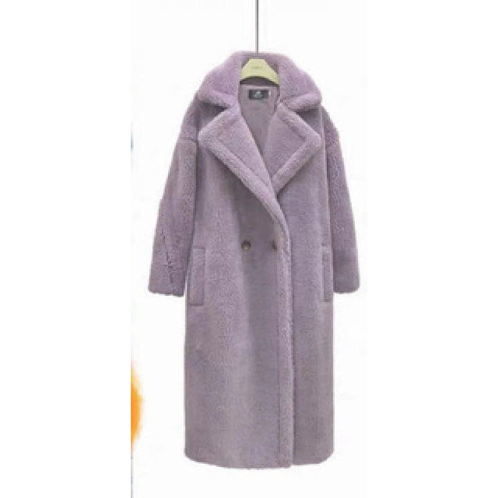 Cappotto Lungo Donna in Pelliccia Sintetica Morbido Elegante - Vesarelli