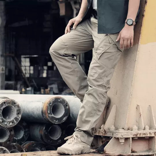 Pantaloni Uomo Tattici Resistenti Funzionali Vestibilità Comoda