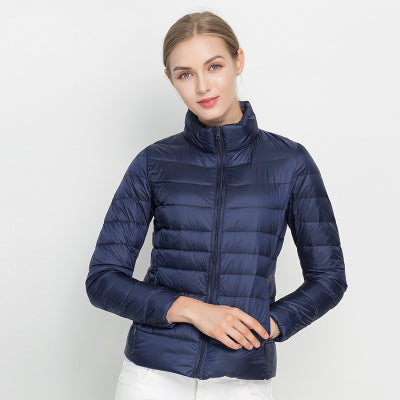 Piumino Donna Leggero Impermeabile Vestibilità Primaverile