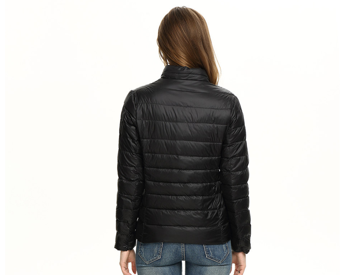 Piumino Donna Leggero Impermeabile Vestibilità Primaverile