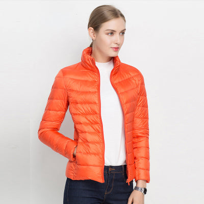 Piumino Donna Leggero Impermeabile Vestibilità Primaverile