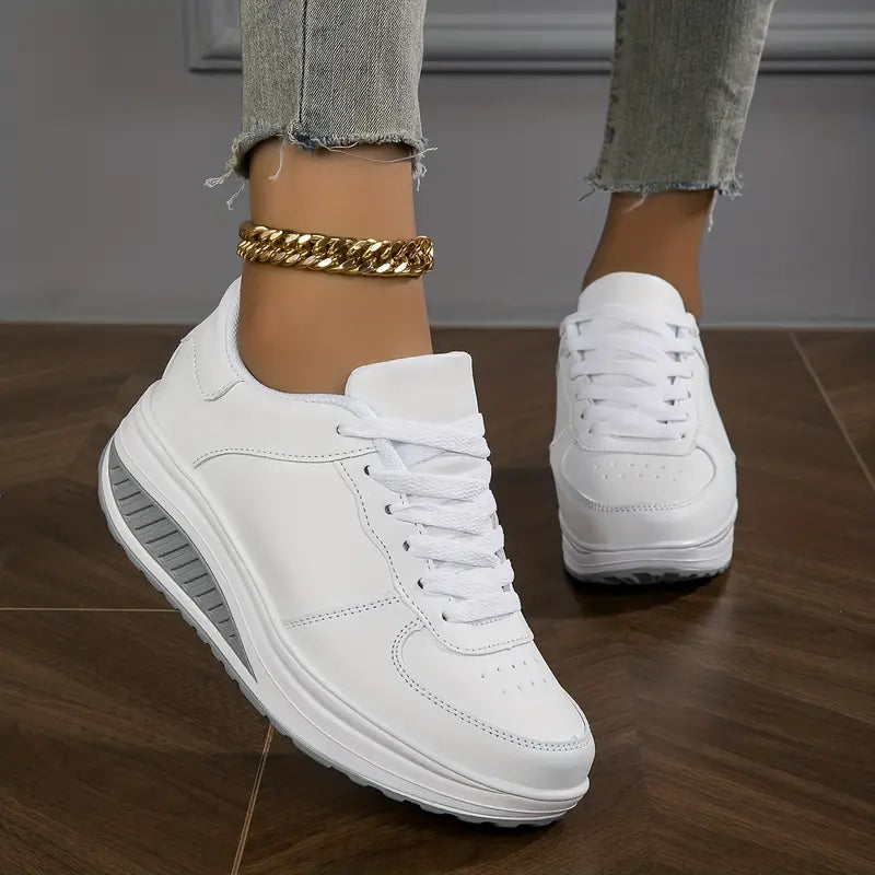 Sneakers Donna Ortopediche Traspiranti Lacci Comode Supporto