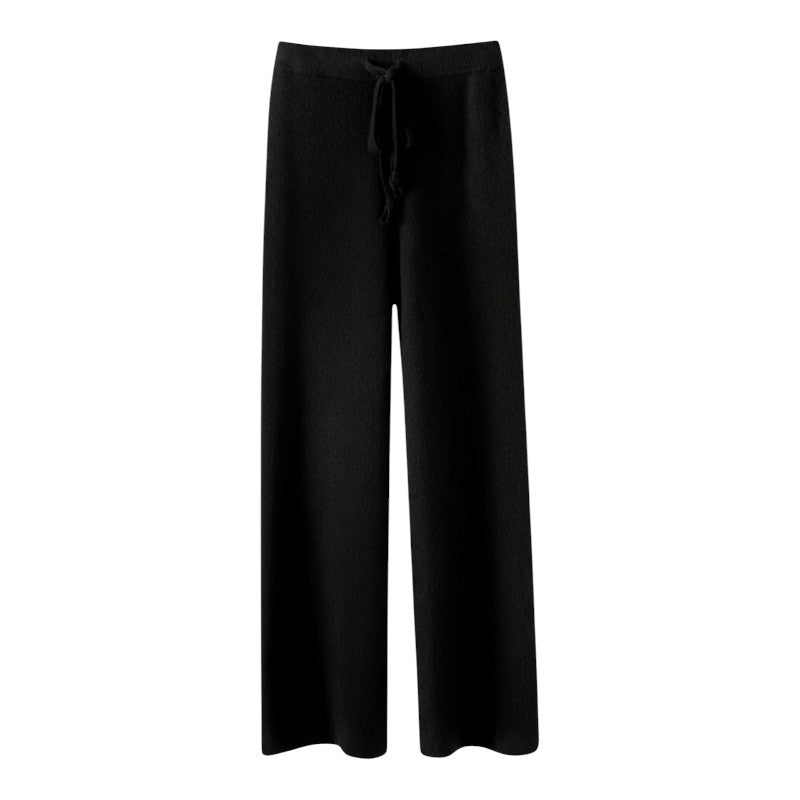 Pantaloni Uomo Vita Elastica Tessuto Morbido Gamba Dritta Comoda