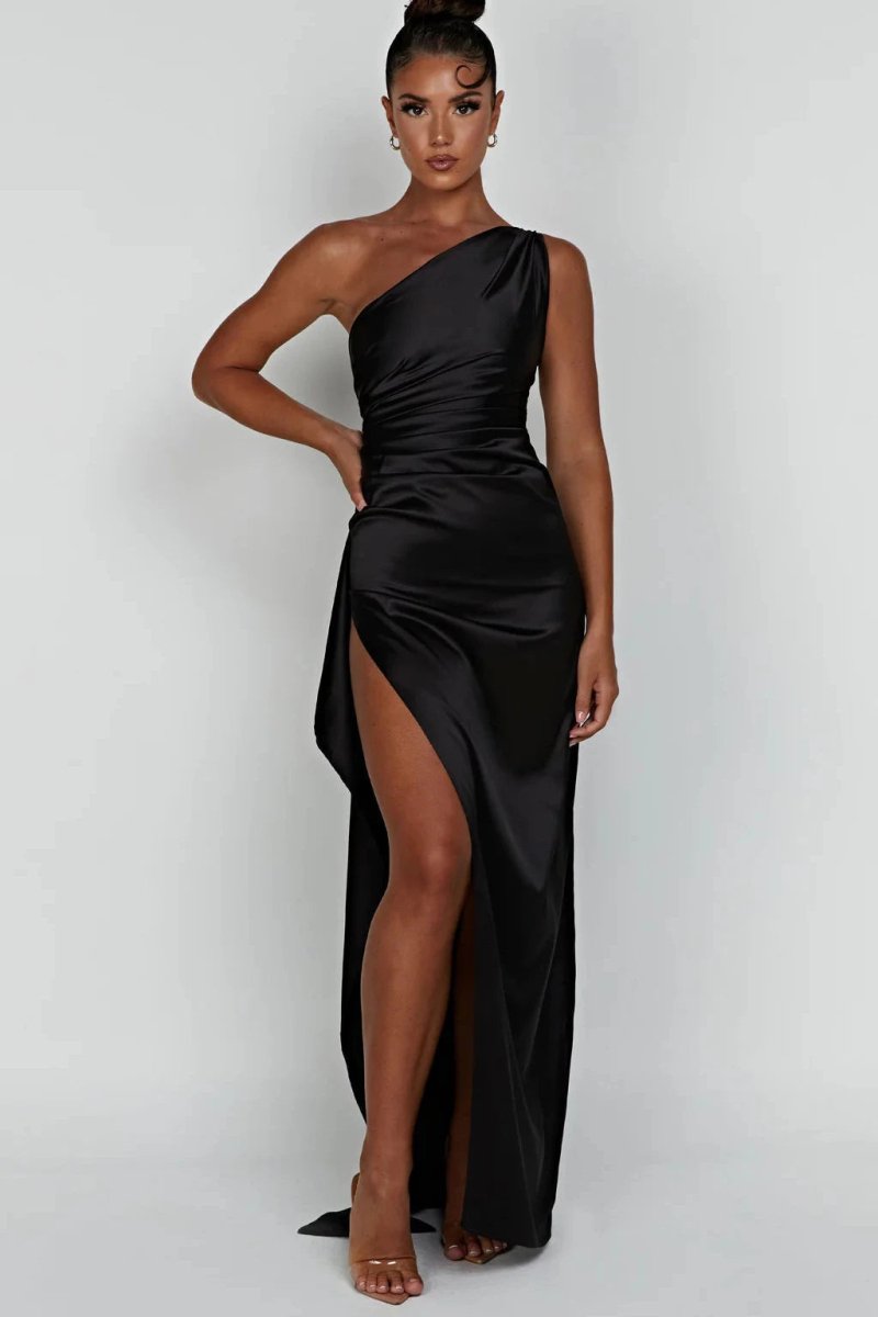 Abito Lungo Donna Semplice Linea Fluida