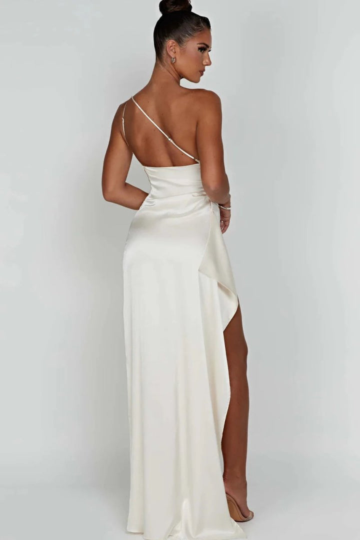 Abito Lungo Donna Semplice Linea Fluida