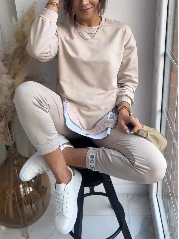 Completo da salotto Donna in misto cotone e poliestere morbido
