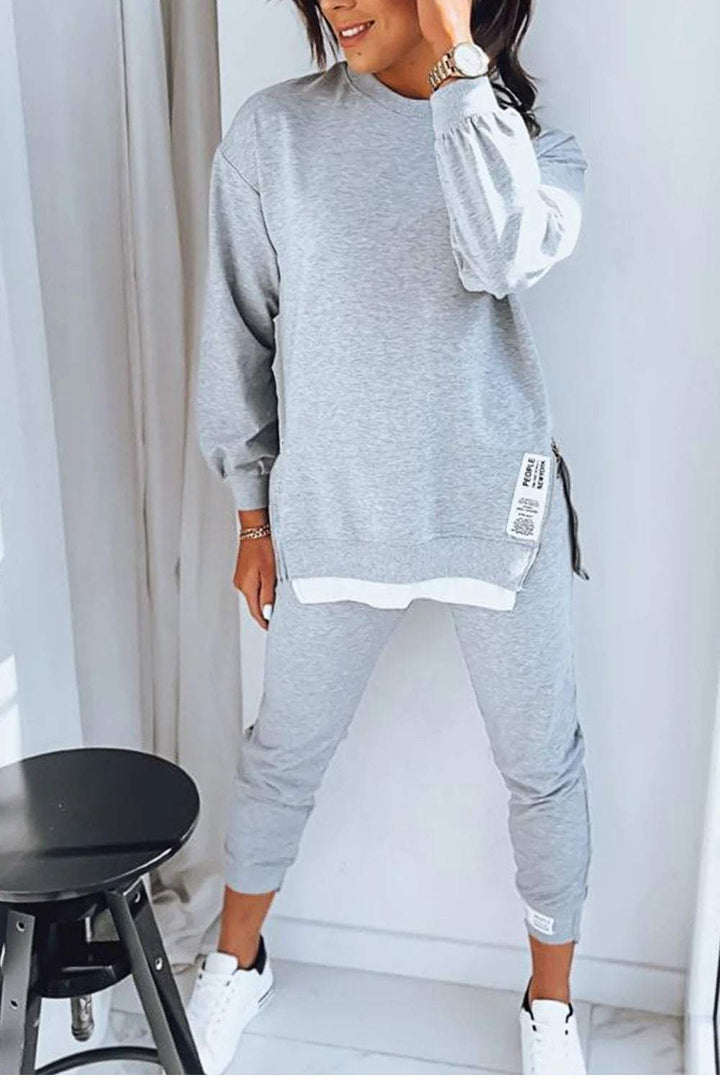 Completo da salotto Donna in misto cotone e poliestere morbido - Vesarelli