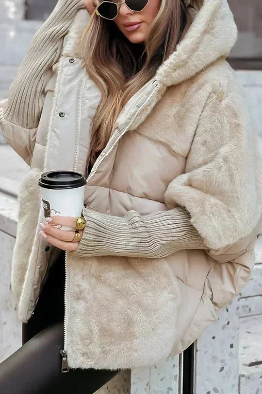 Giacca Donna con Cappuccio Stile Moderno - Vesarelli