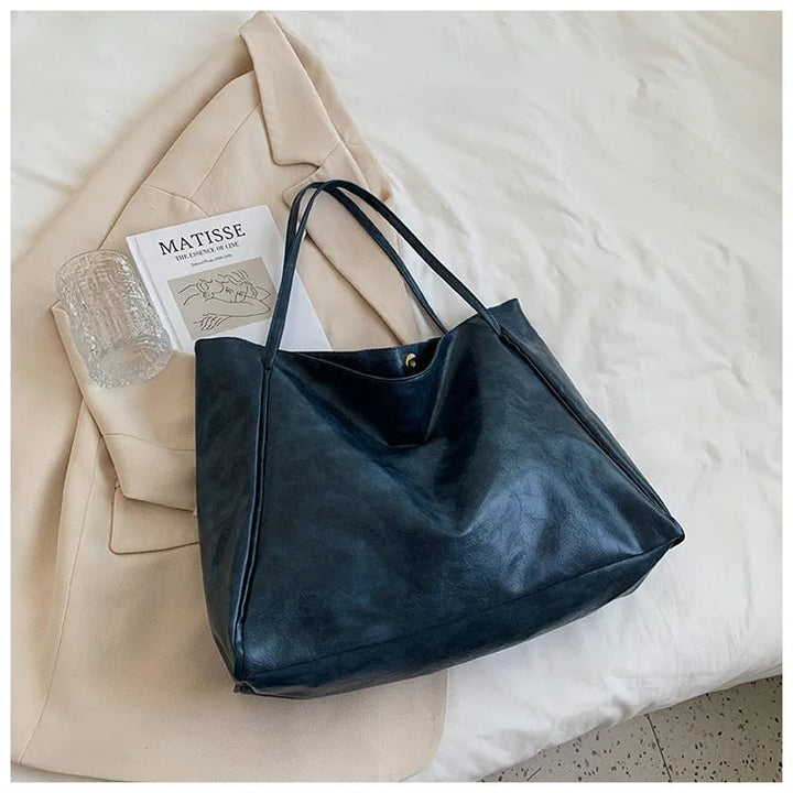 Borsa Tracolla Donna in Pelle Grande Capiente