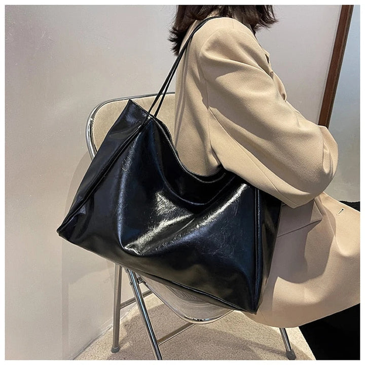 Borsa Tracolla Donna in Pelle Grande Capiente - Vesarelli