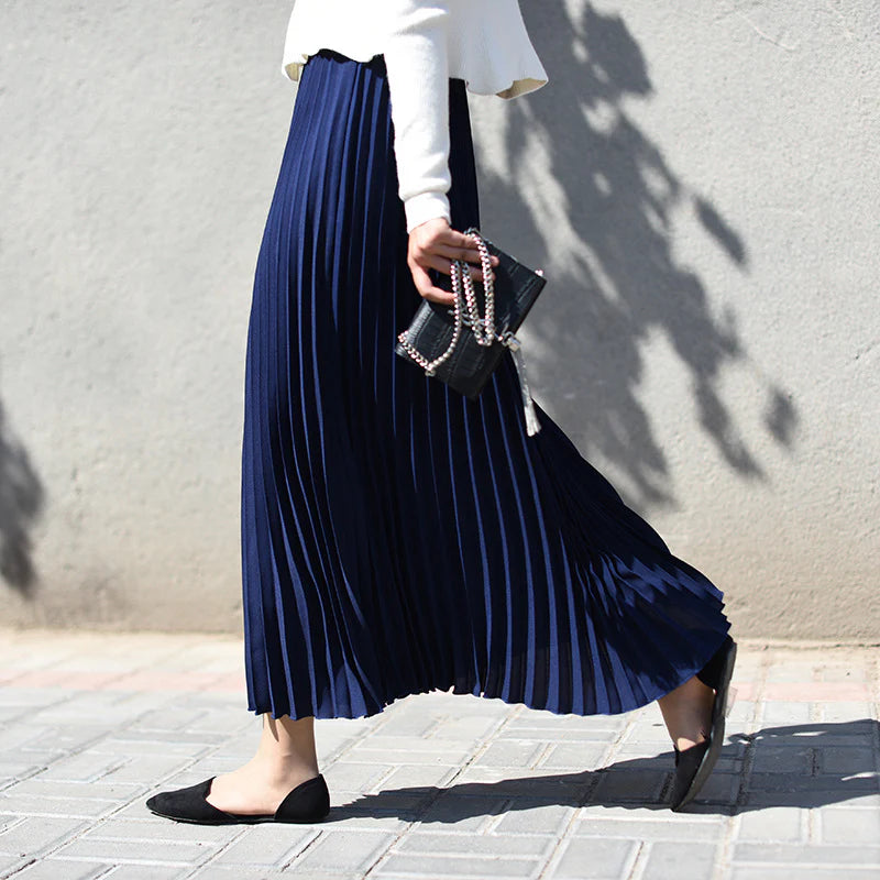 Gonna Estiva Donna Elegante Vestibilità Comoda