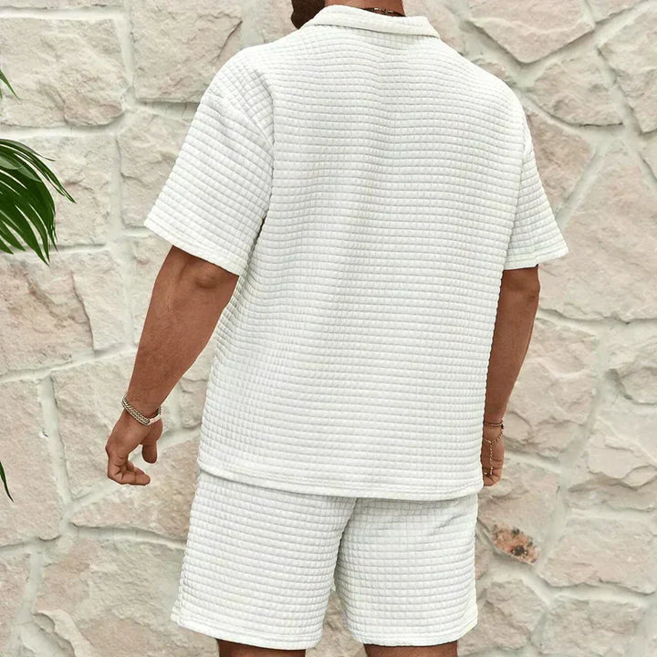 Set Estivo Uomo Polo e Shorts Classici
