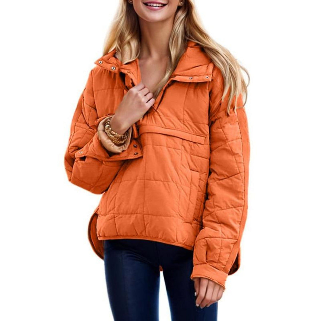 Giacca Piumino Donna Trapuntata Calda Vestibilità Moderna