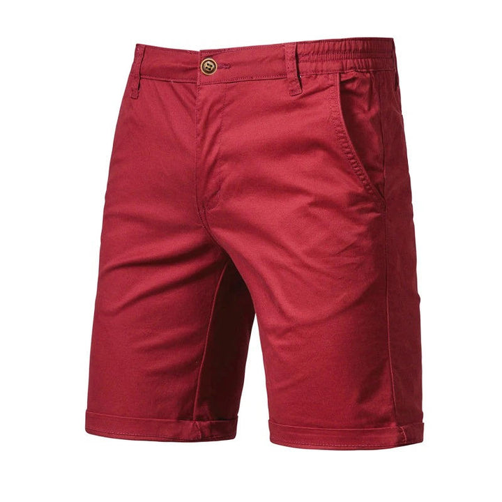 Pantaloncini Uomo Cotone Tasche Comode