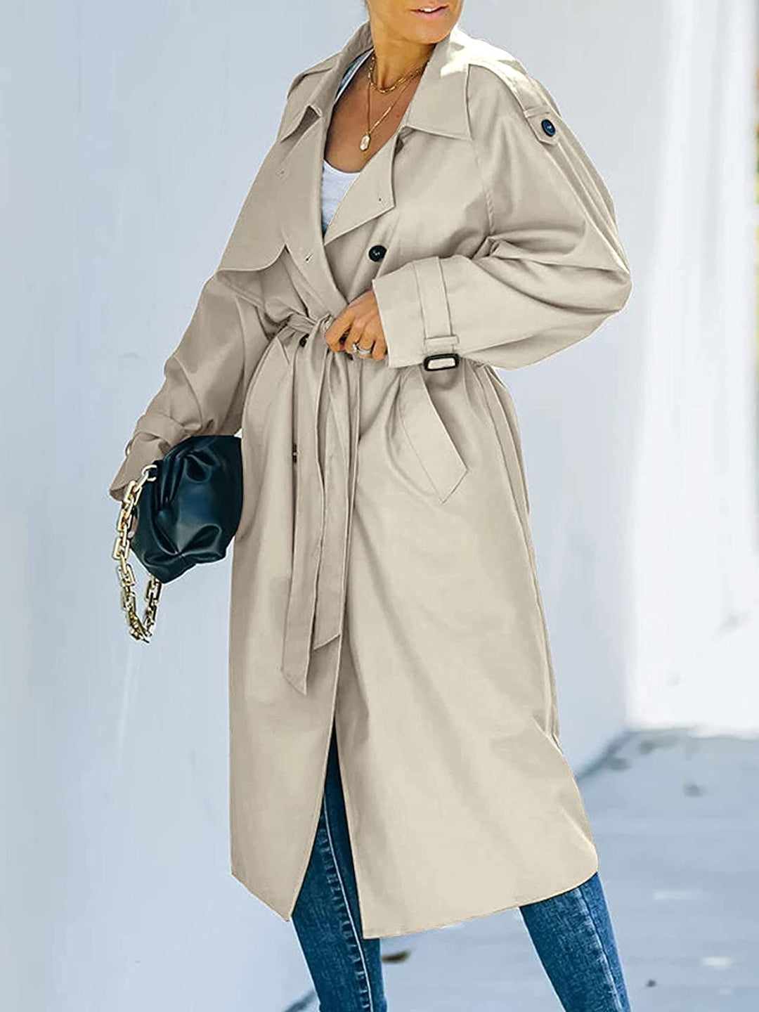 Trench Estivo Donna Leggero Elegante Classico - Vesarelli