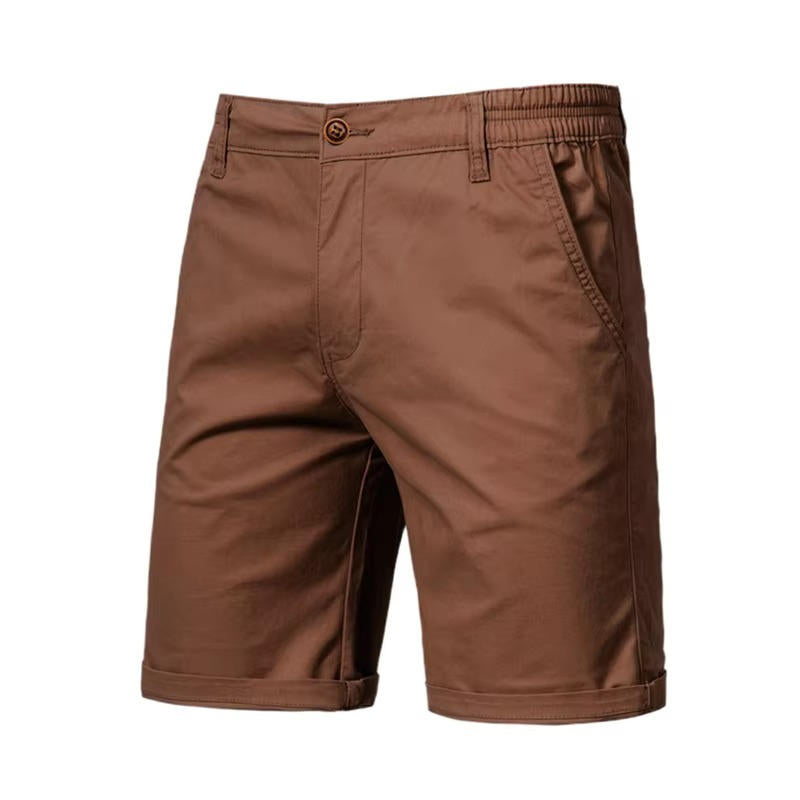 Pantaloncini Uomo Cotone Tasche Comode