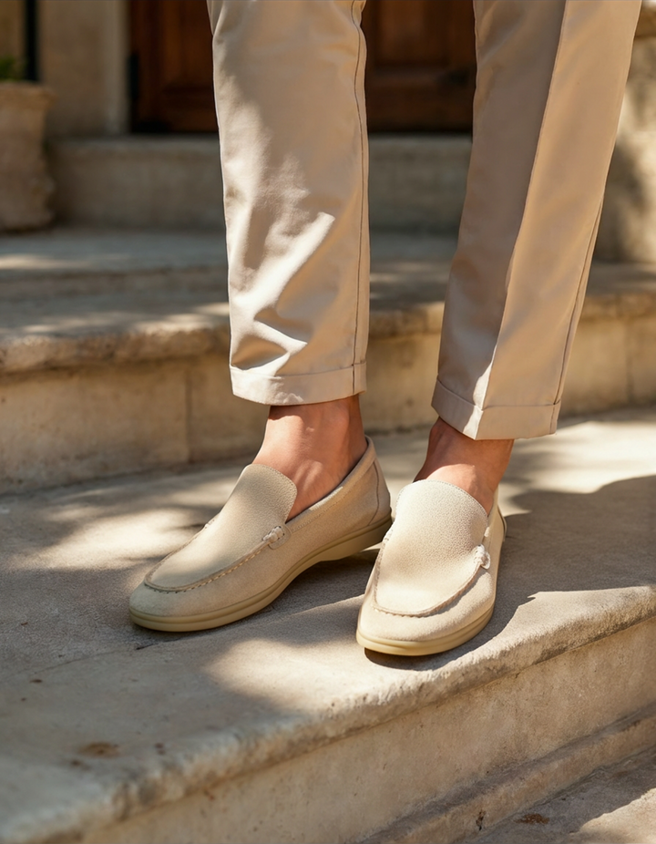 Mocassini Uomo in Camoscio Comfort Quotidiano Eleganti