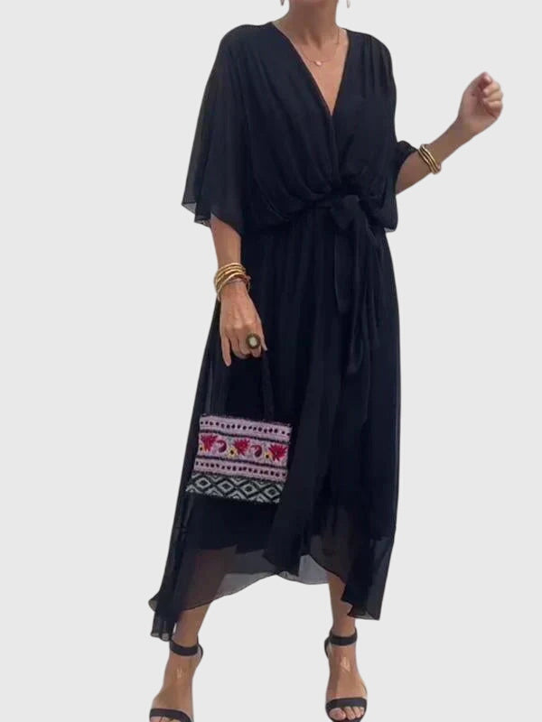 Abito Donna Elegante Vestibilità Slim Design Raffinato