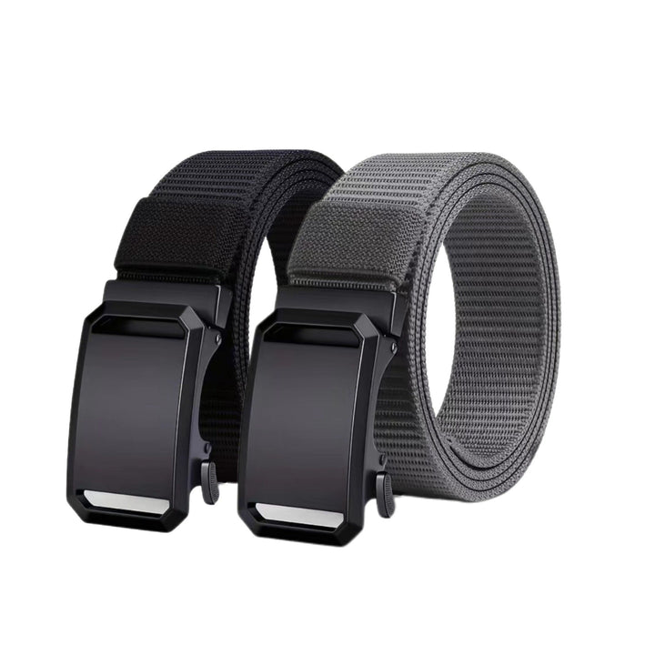 Cintura Uomo in Nylon Resistente Fibbia Automatica Stile Outdoor