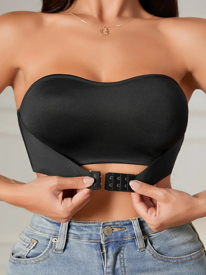 Reggiseno Donna Push Up Senza Ferretto Fibbia Frontale - Vesarelli