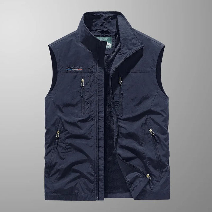 Gilet Uomo Multitasche Leggero Resistente e Comodo
