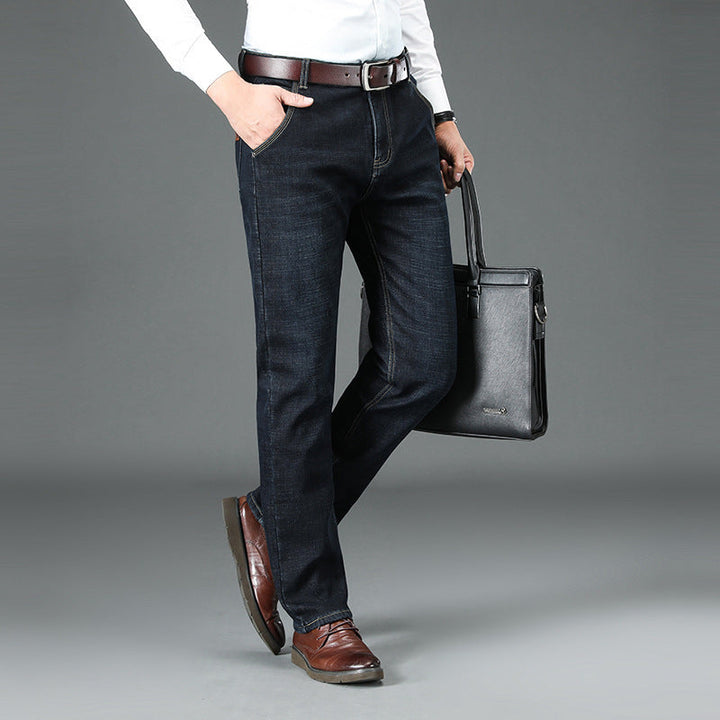Jeans Uomo Foderati Lana Comfort