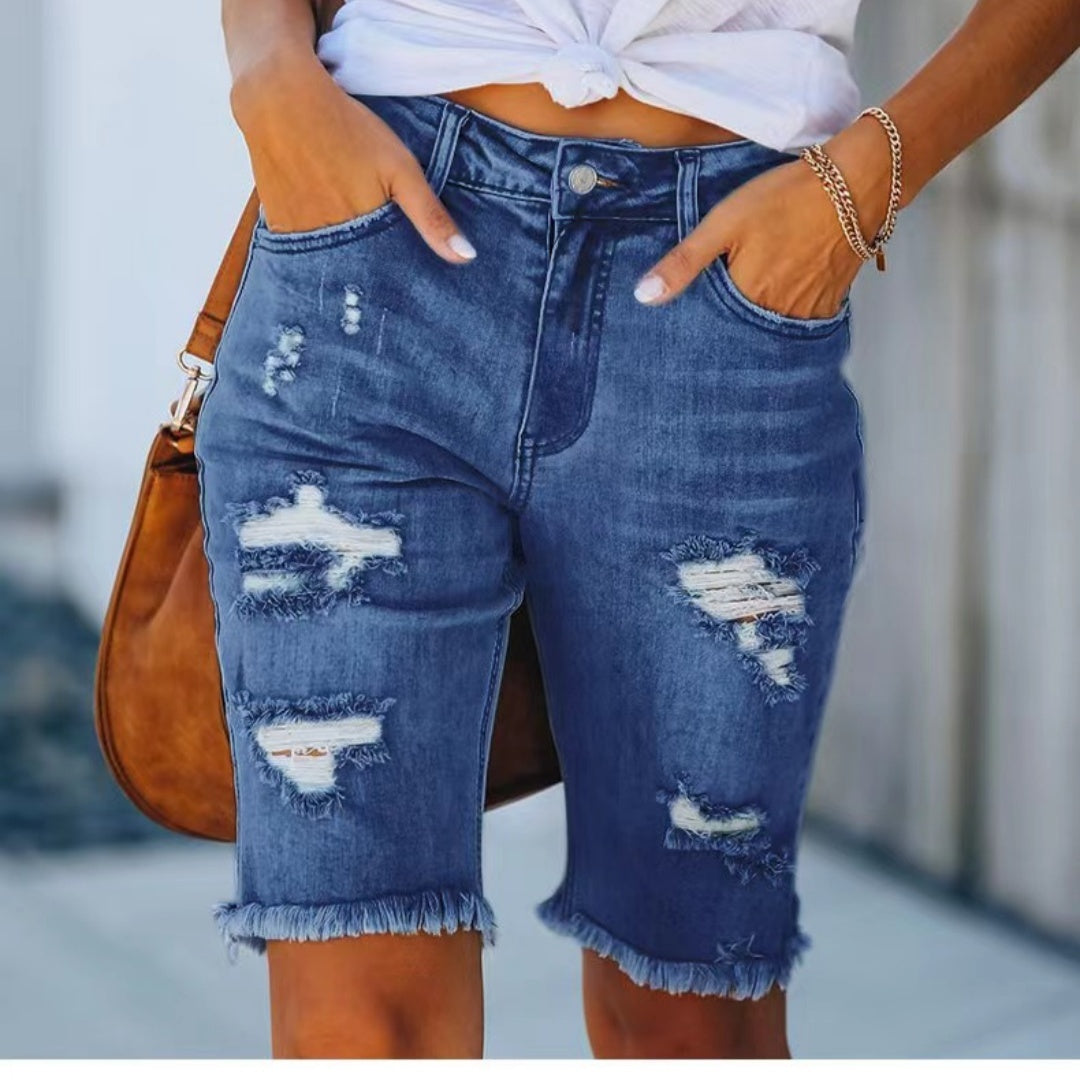 Jeans Uomo Estivi Tessuto Leggero Taglio Sfumato - Vesarelli