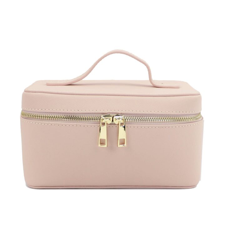 Borsa da toilette Uomo in Vera Pelle Crosta Portatile