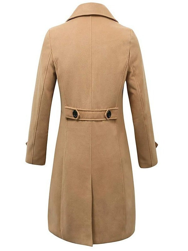 Cappotto Doppiopetto Uomo Estivo Vestibilità Classica